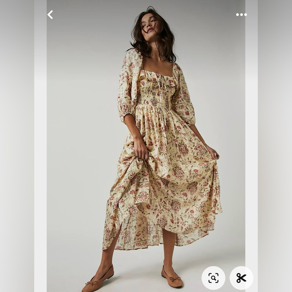 ISO free people oasis in Thai specific print did M or Large - Picture 1 of 1